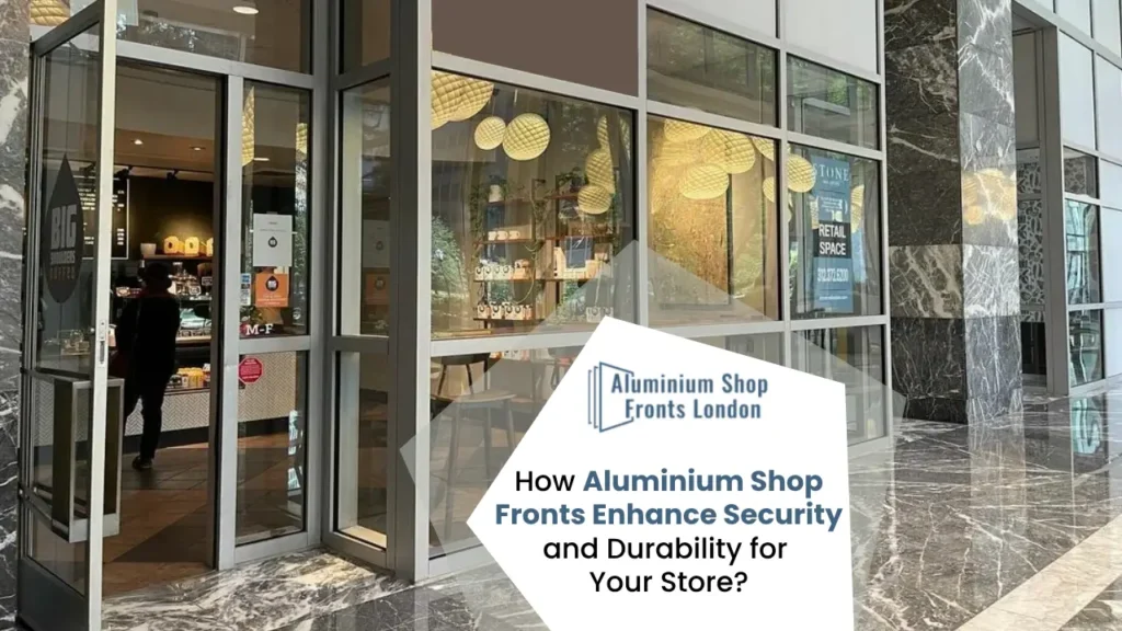 How Aluminium Shop Fronts Enhance Security and Durability for Your Store